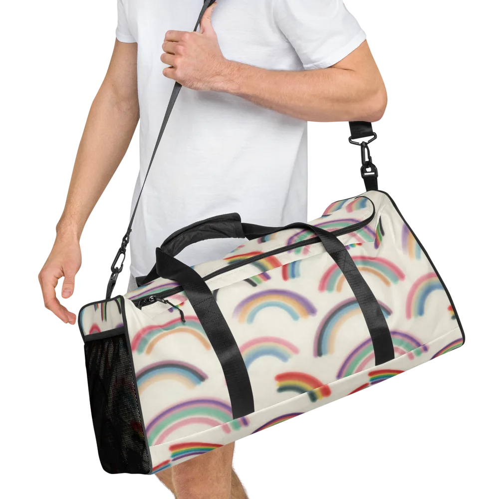 Soft Arc Society on Duffle Bag — Right Front