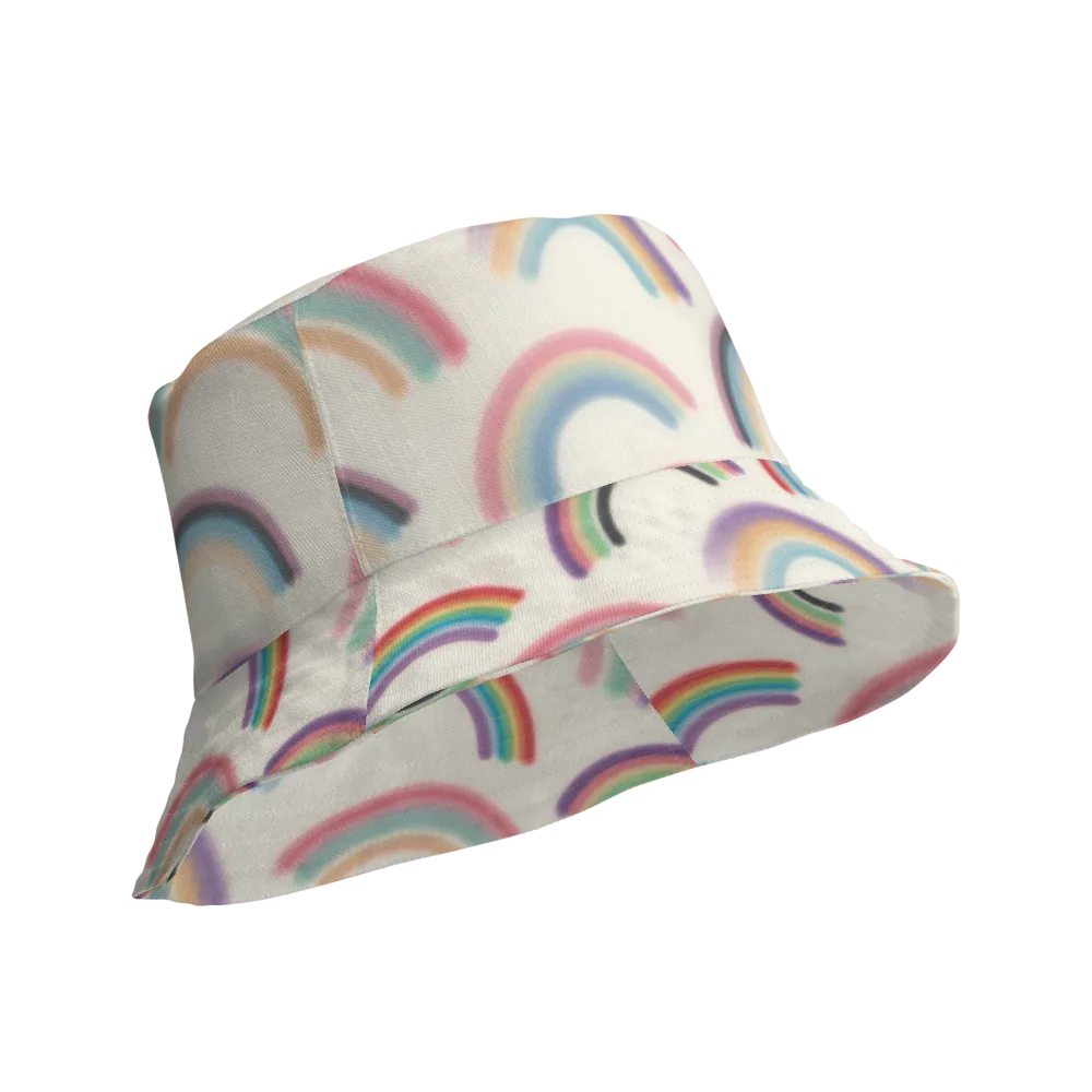 Soft Arc Society on Reversible Bucket Hat — Product details Outside