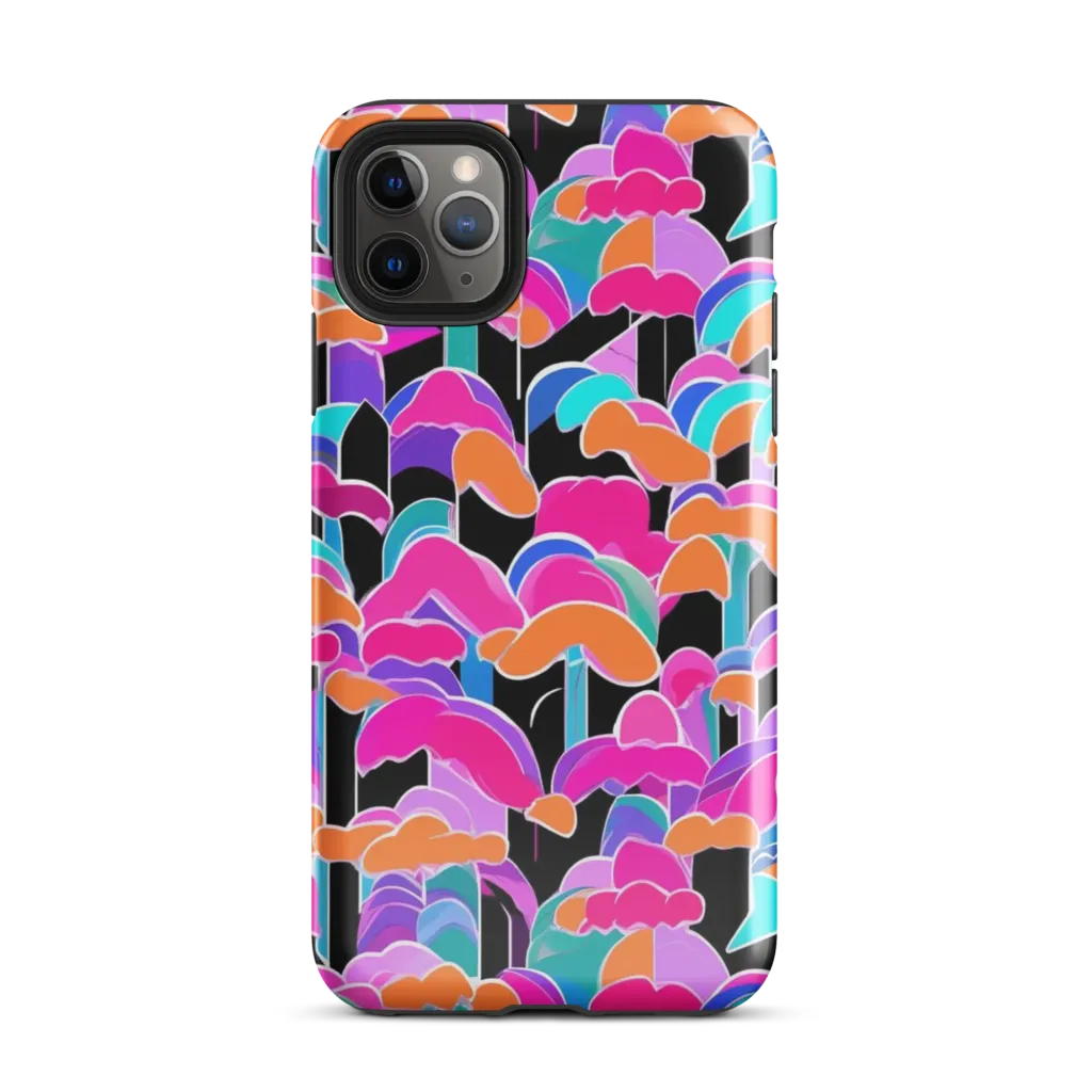 Midnight Mushroom on Tough Case for iPhone® — Front