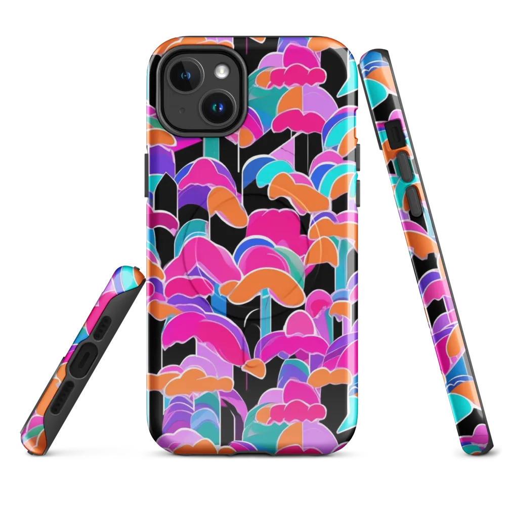 Midnight Mushroom on MagSafe Tough Case for iPhone® — Front