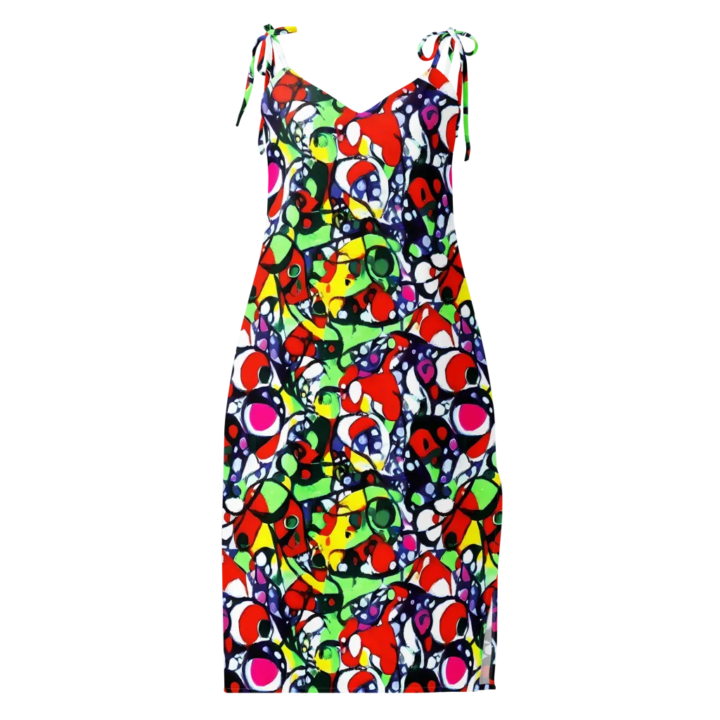 Kaleidoscope Crush on Slip Dress — Front