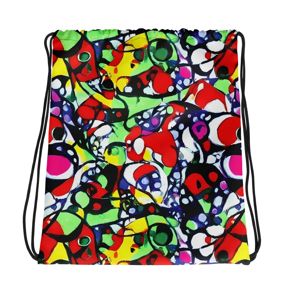 Kaleidoscope Crush on Drawstring Bag — Photo