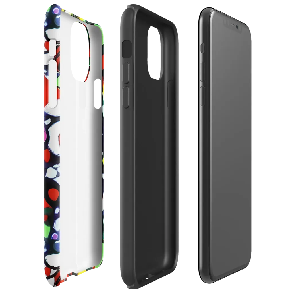 Kaleidoscope Crush on Tough Case for iPhone® — Right