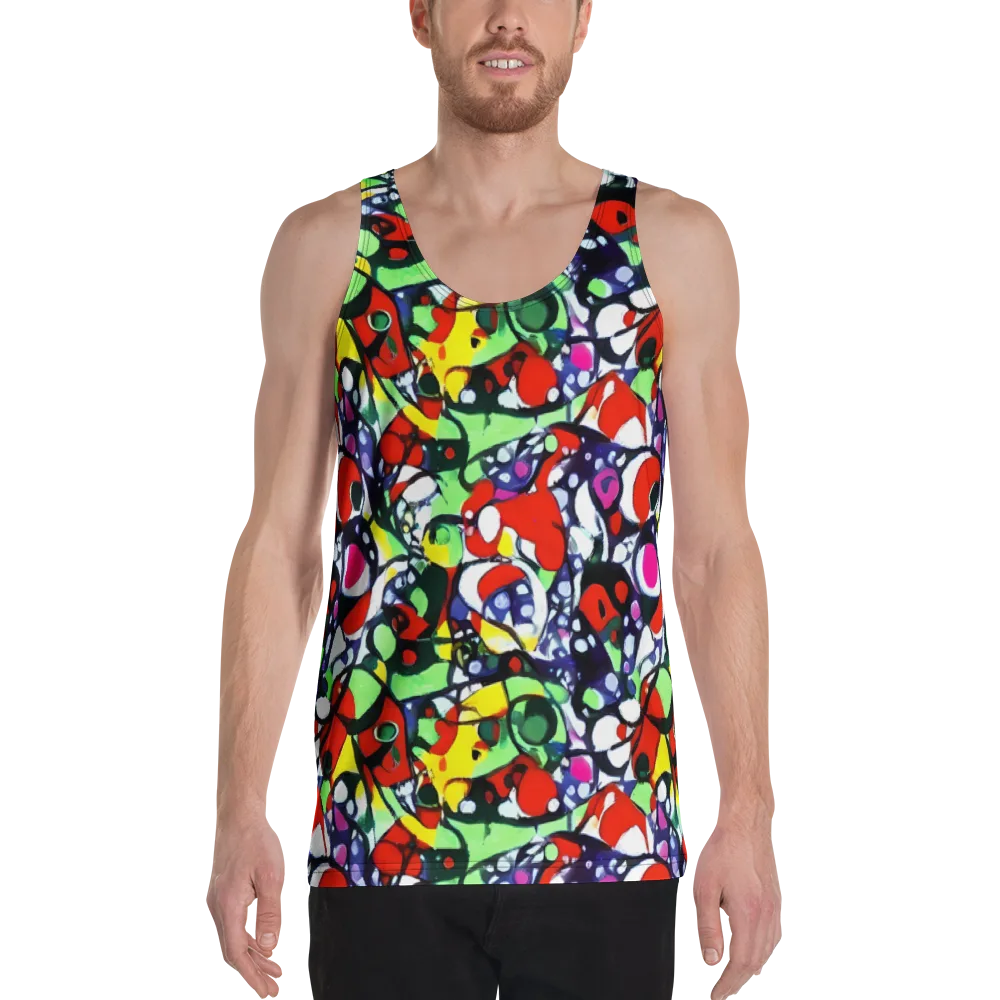 Kaleidoscope Crush on Men's Tank Top — Front