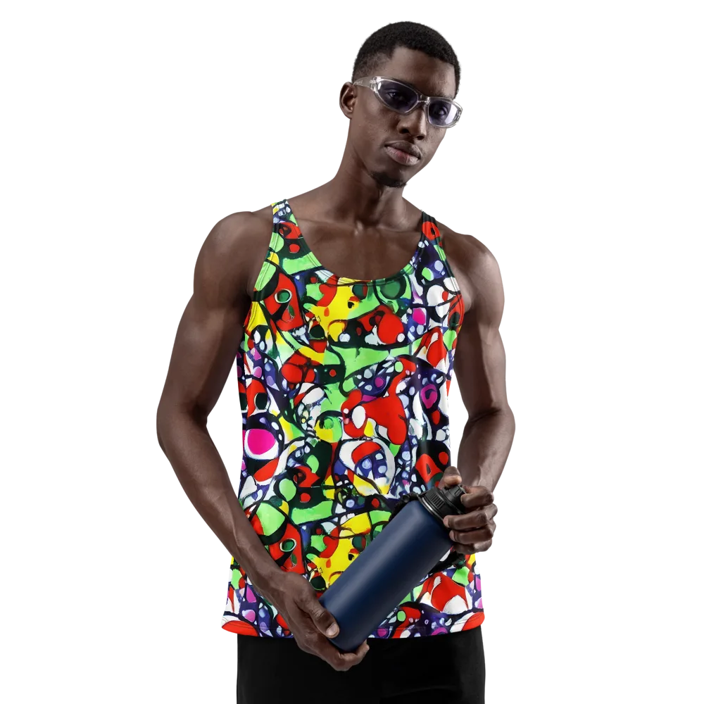 Kaleidoscope Crush on Men's Tank Top — Front