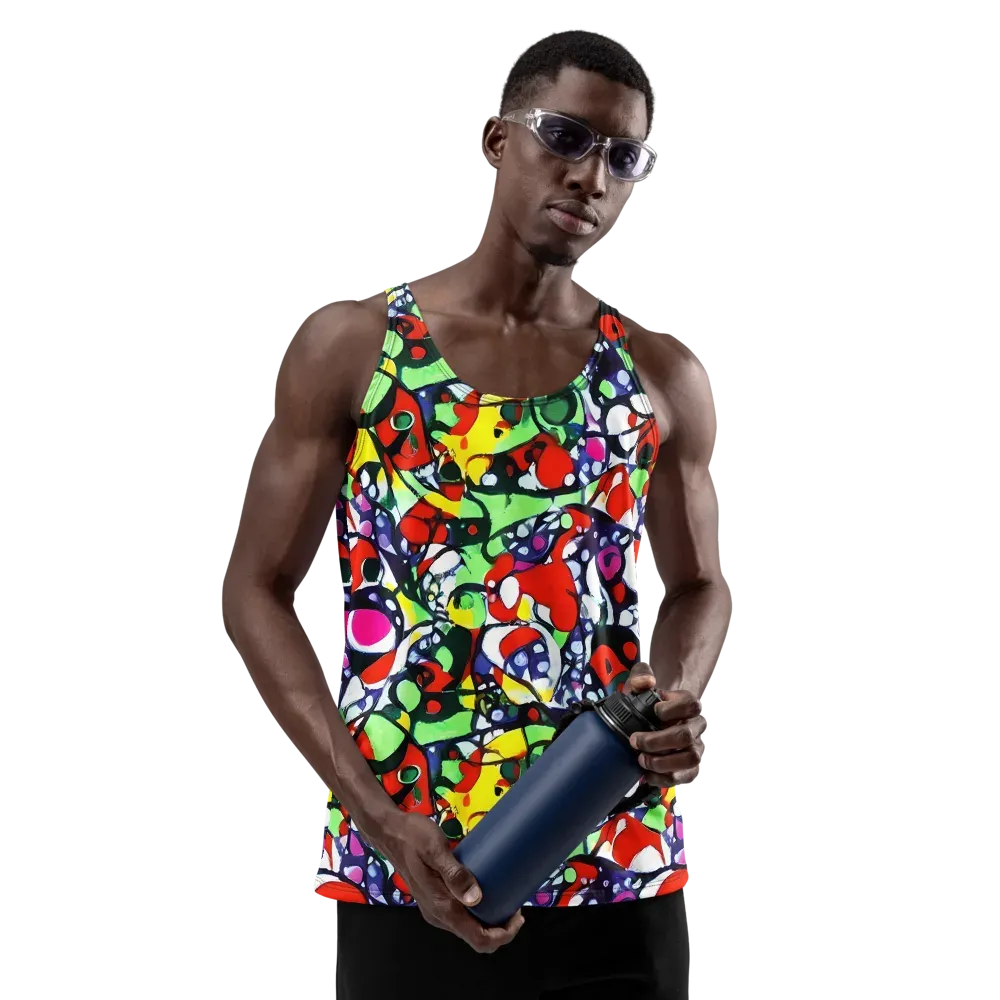 Kaleidoscope Crush on Men's Tank Top — Front