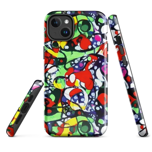 Kaleidoscope Crush on a MagSafe Tough Case for iPhone®