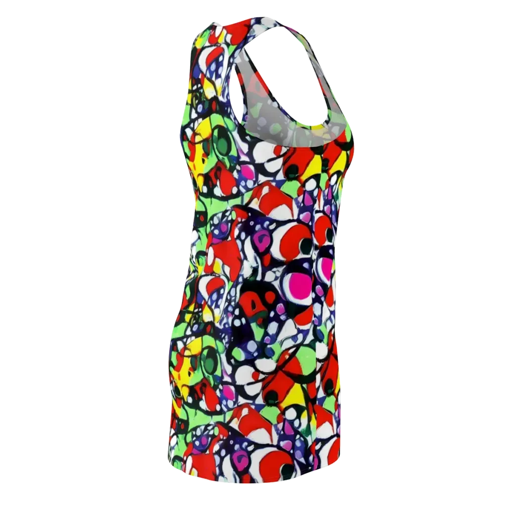Kaleidoscope Crush on Racerback Dress — Back Side