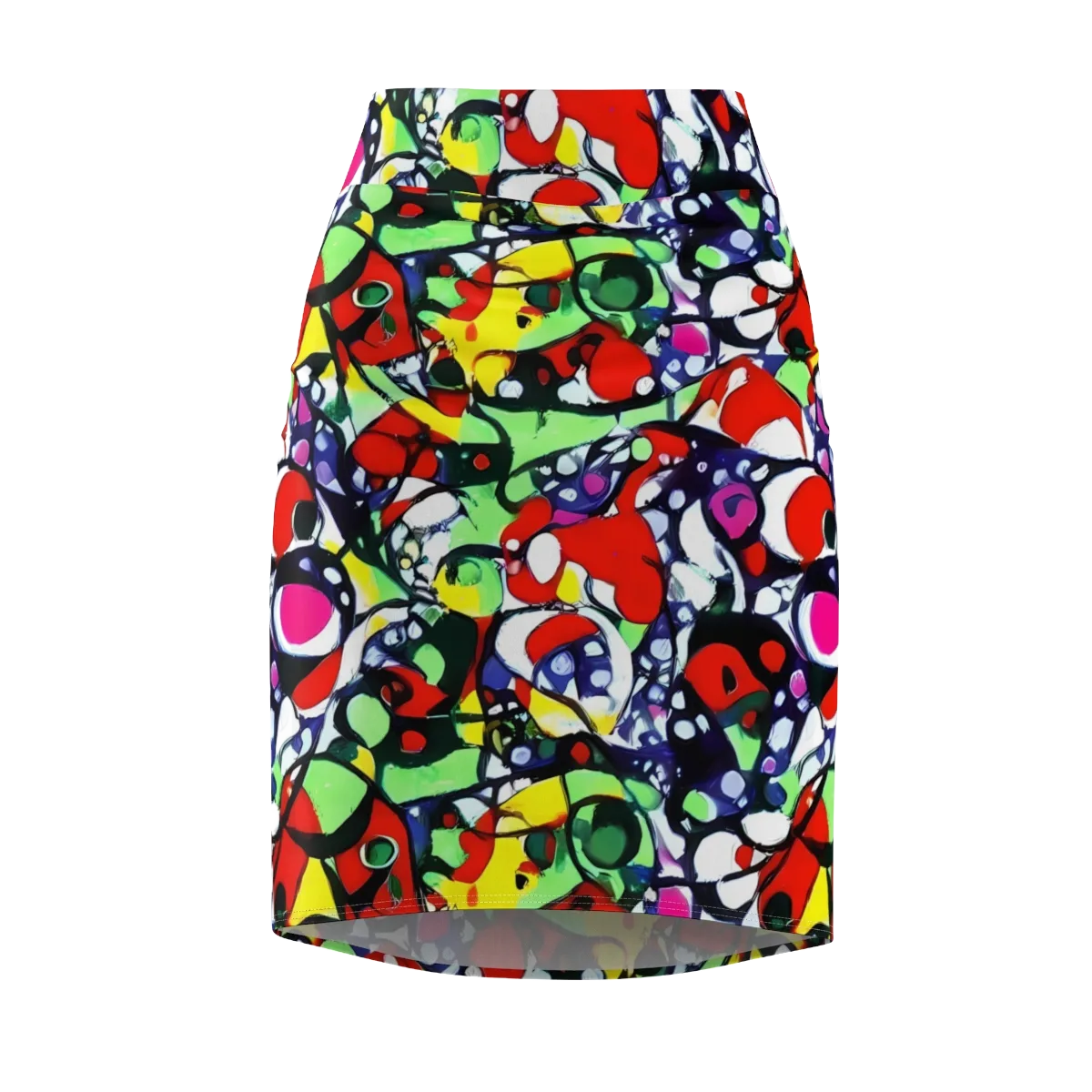Kaleidoscope Crush on Pencil Skirt — Front
