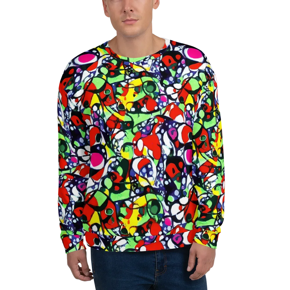 Kaleidoscope Crush on Sweatshirt — Front