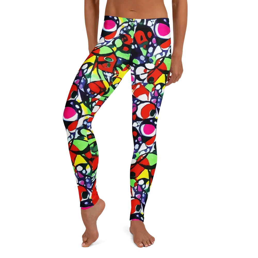 Kaleidoscope Crush on Leggings — Front