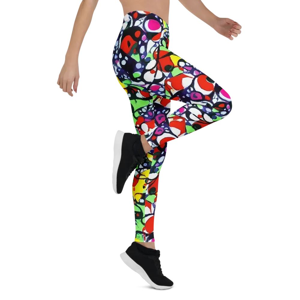 Kaleidoscope Crush on Leggings — Right