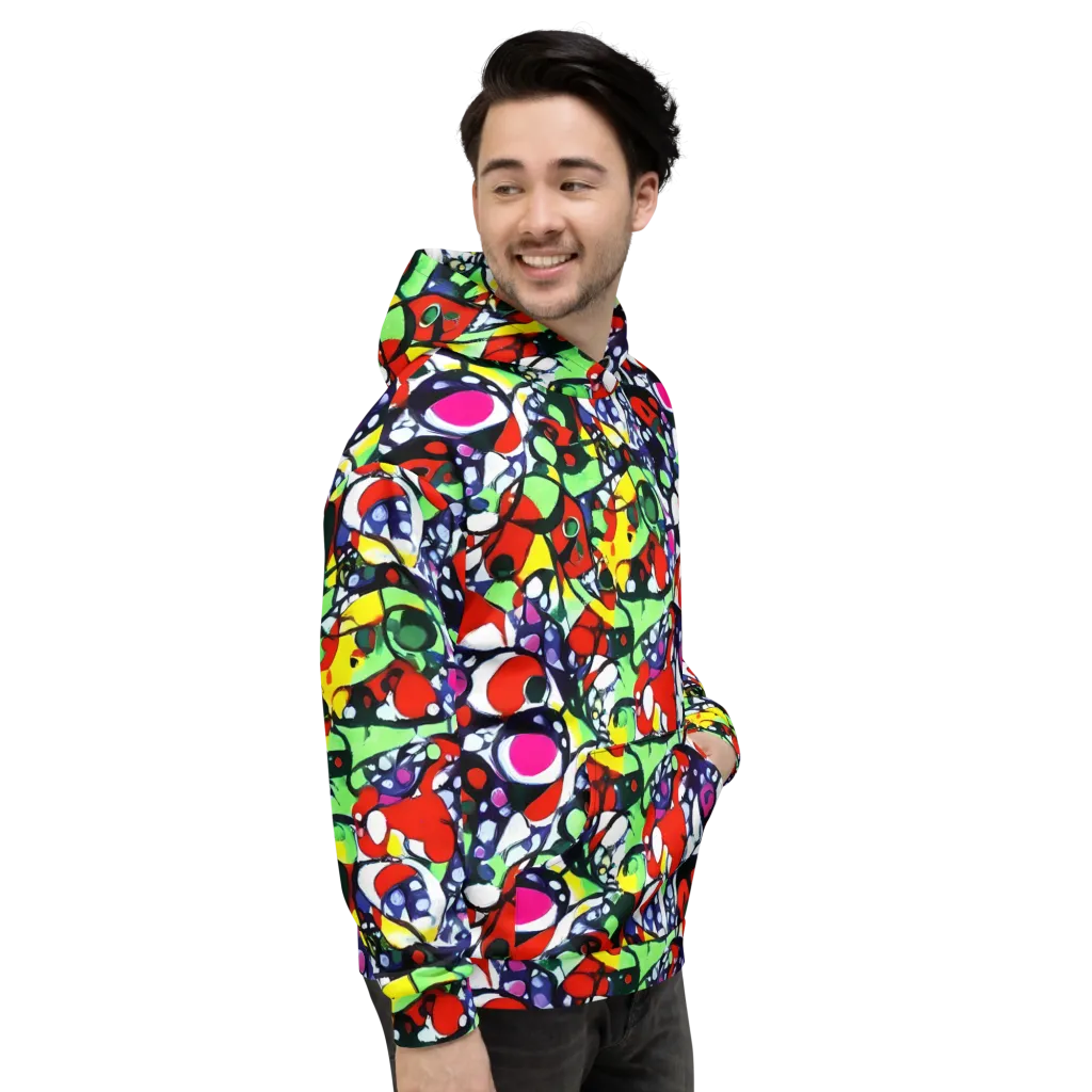 Kaleidoscope Crush on Hoodie — Right