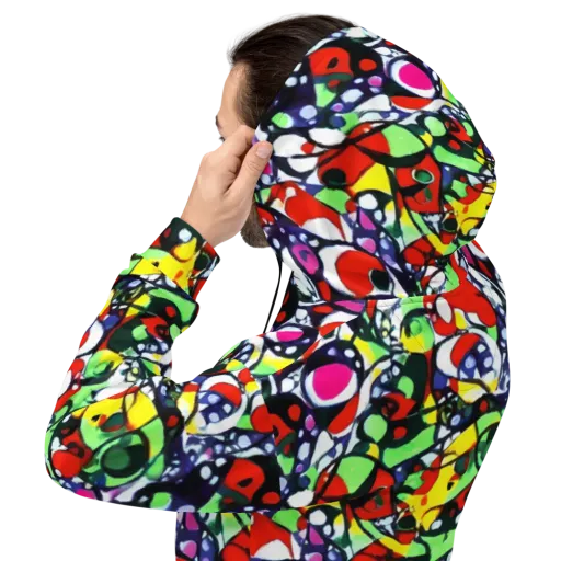 Kaleidoscope Crush on a Hoodie