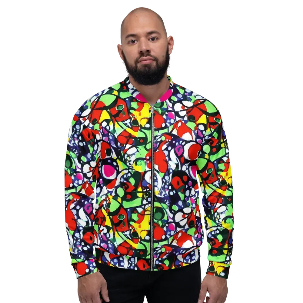 Kaleidoscope Crush on Bomber Jacket — Front