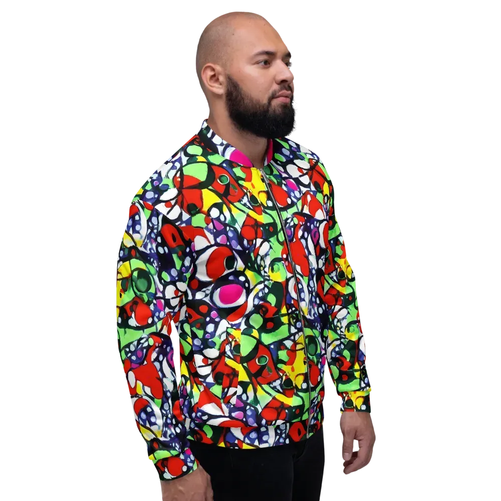 Kaleidoscope Crush on Bomber Jacket — Right
