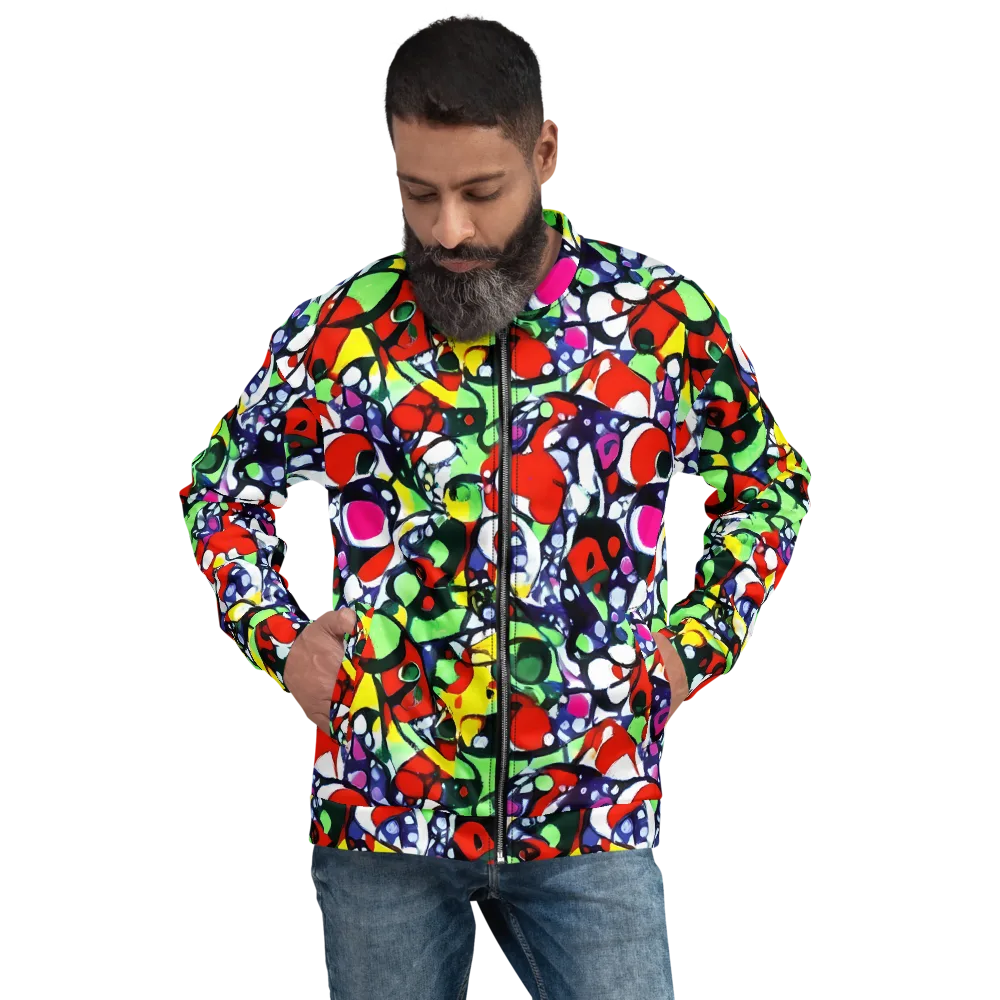 Kaleidoscope Crush on Bomber Jacket — Front