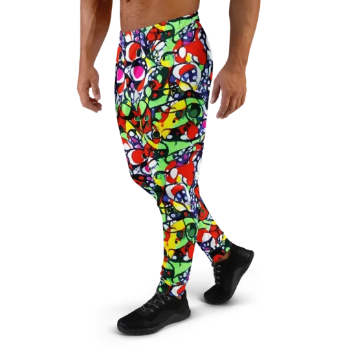 Kaleidoscope Crush on a Men's Joggers