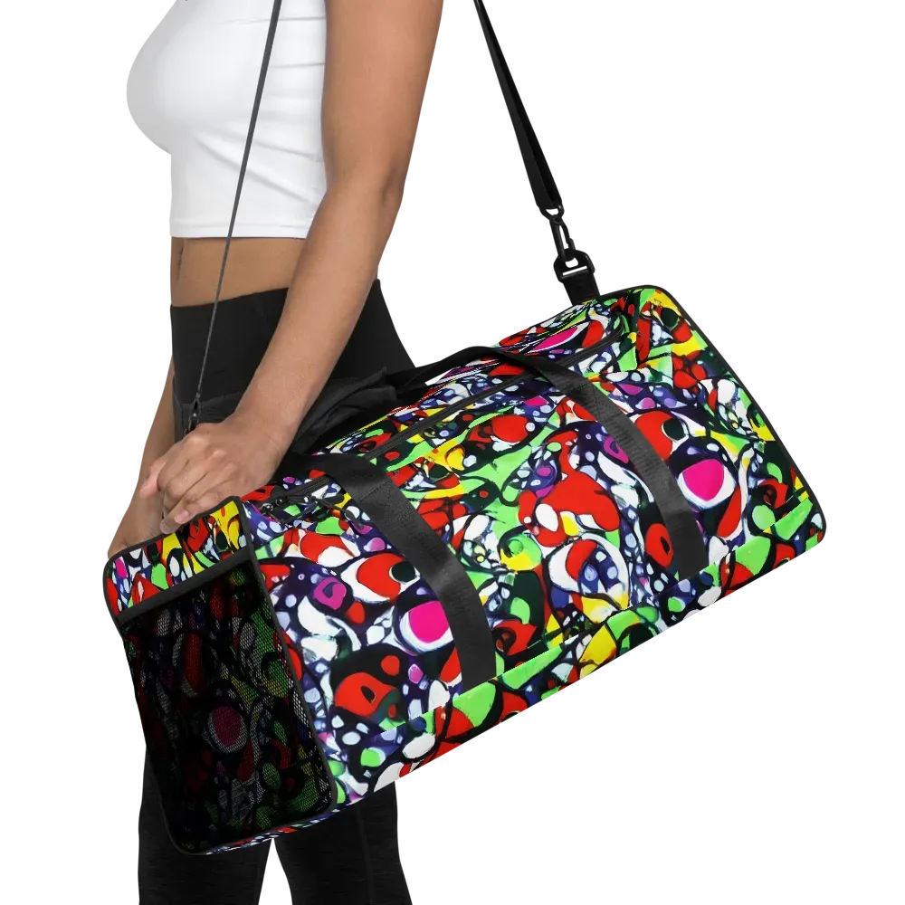 Kaleidoscope Crush on Duffle Bag — Front