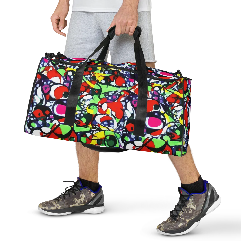Kaleidoscope Crush on Duffle Bag — Front