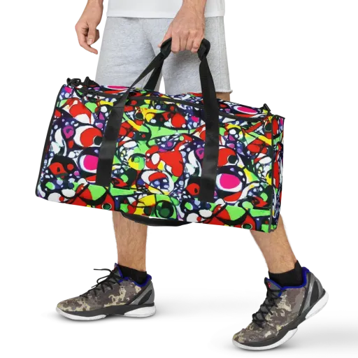 Kaleidoscope Crush on a Duffle Bag
