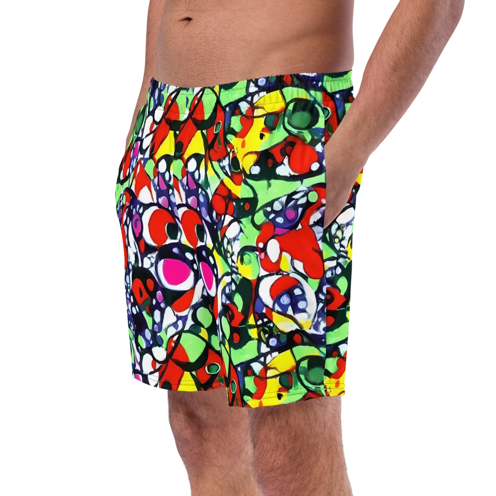 Kaleidoscope Crush on Swim Trunks — Left Front