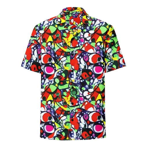 Kaleidoscope Crush on a Button Shirt