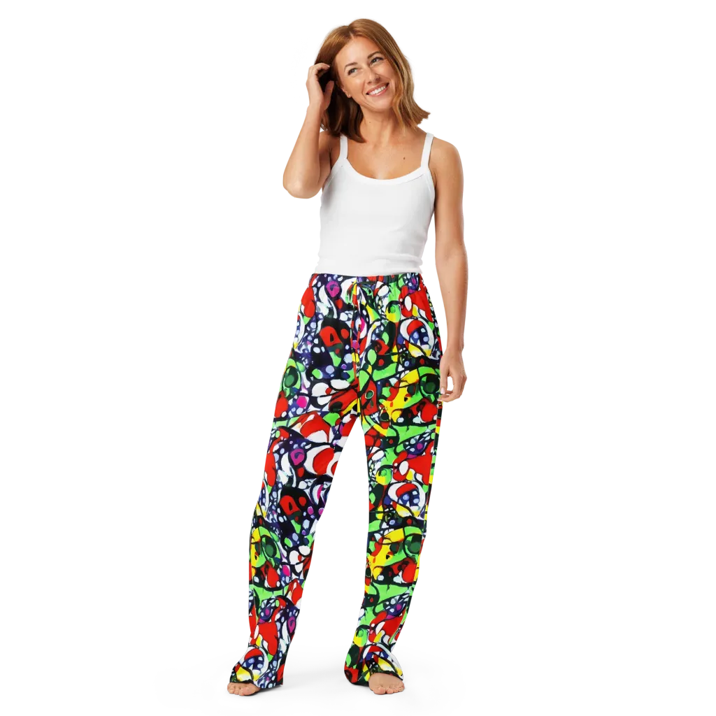 Kaleidoscope Crush on Women's Pajama Pants — Front
