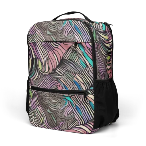 Striated Reverie on a Utility Backpack