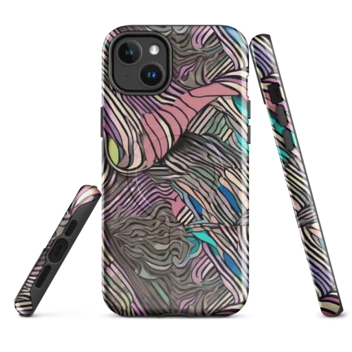 Striated Reverie on a MagSafe Tough Case for iPhone®