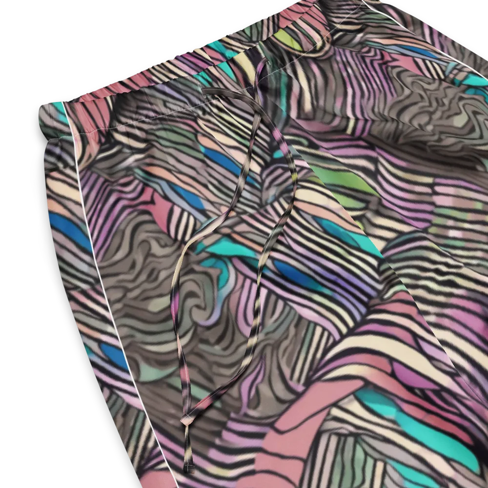 Striated Reverie on Women's Pajama Pants — Product details