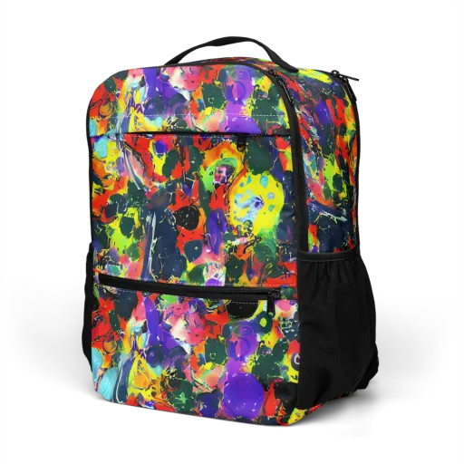 Electric Impasto on a Utility Backpack