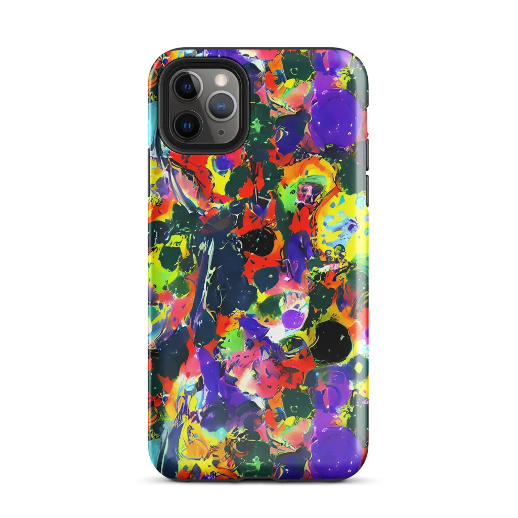 Electric Impasto on Tough Case for iPhone® — Front