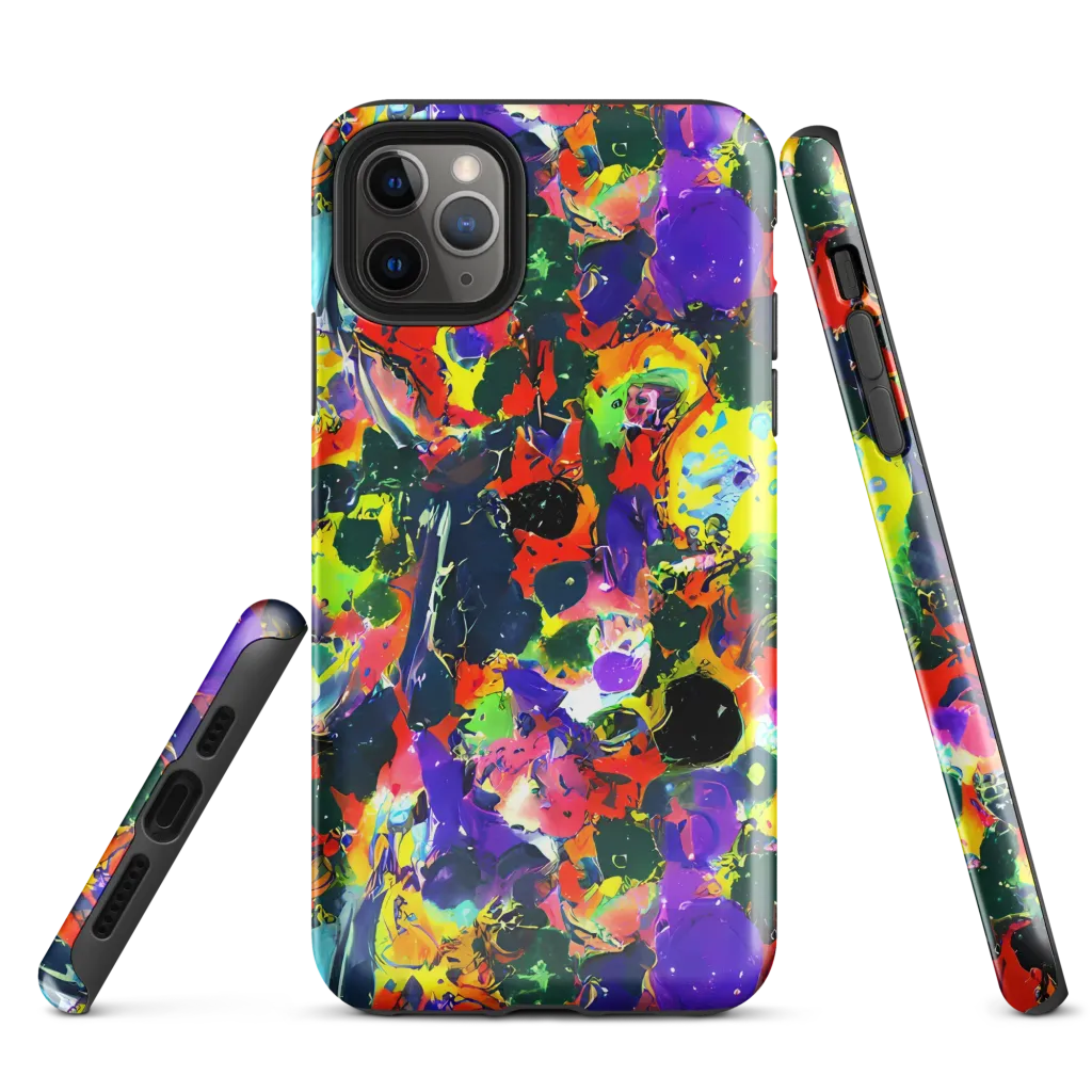 Electric Impasto on Tough Case for iPhone® — Front