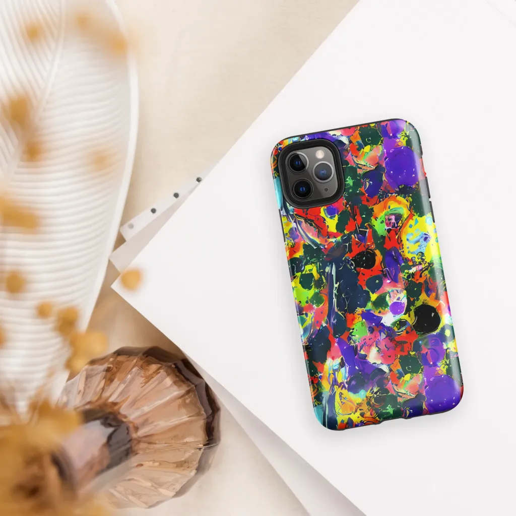 Electric Impasto on Tough Case for iPhone® — Front