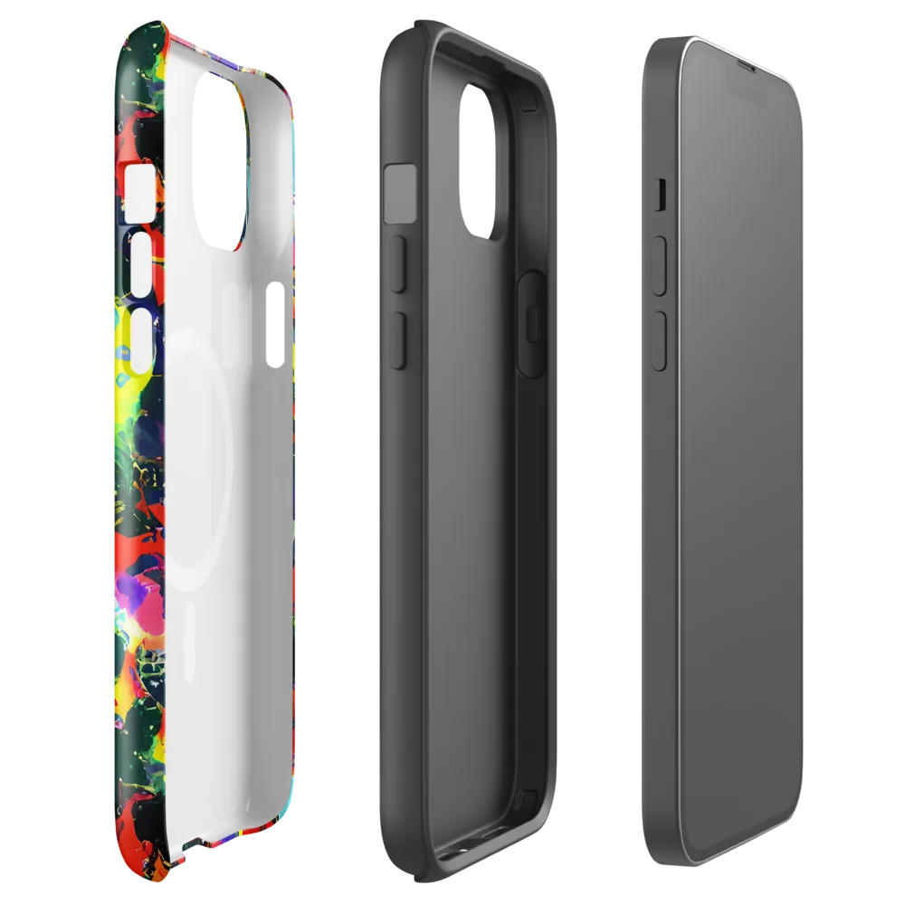 Electric Impasto on MagSafe Tough Case for iPhone® — Front