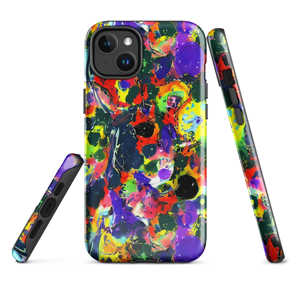 Electric Impasto on MagSafe Tough Case for iPhone® — Front