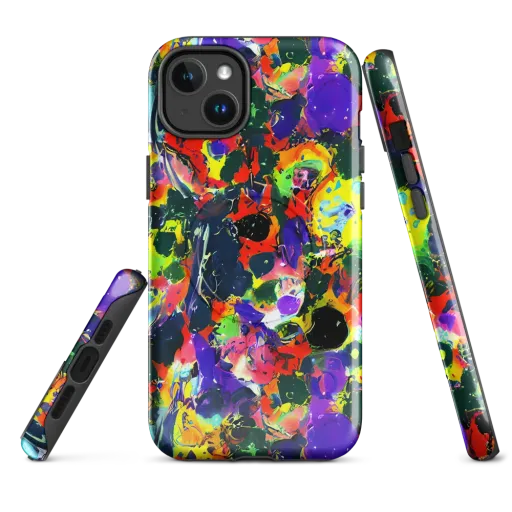 Electric Impasto on a MagSafe Tough Case for iPhone®