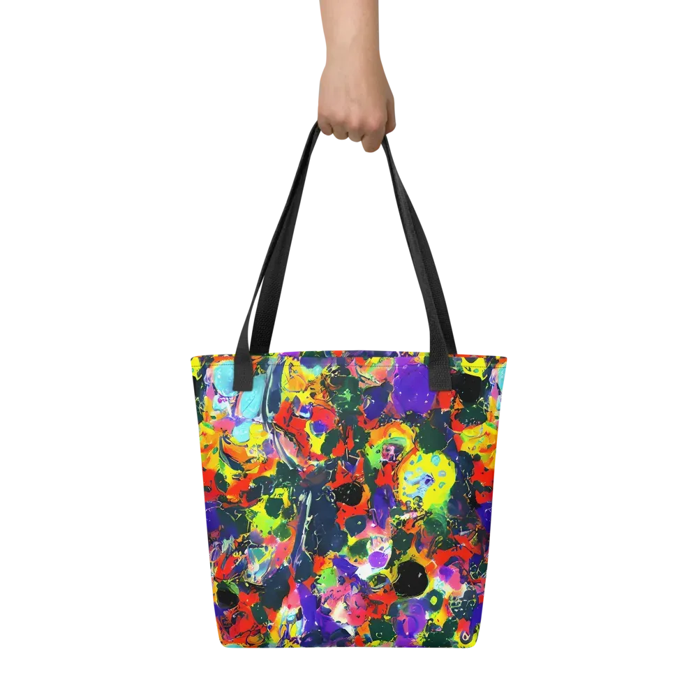 Electric Impasto on Tote Bag — Front