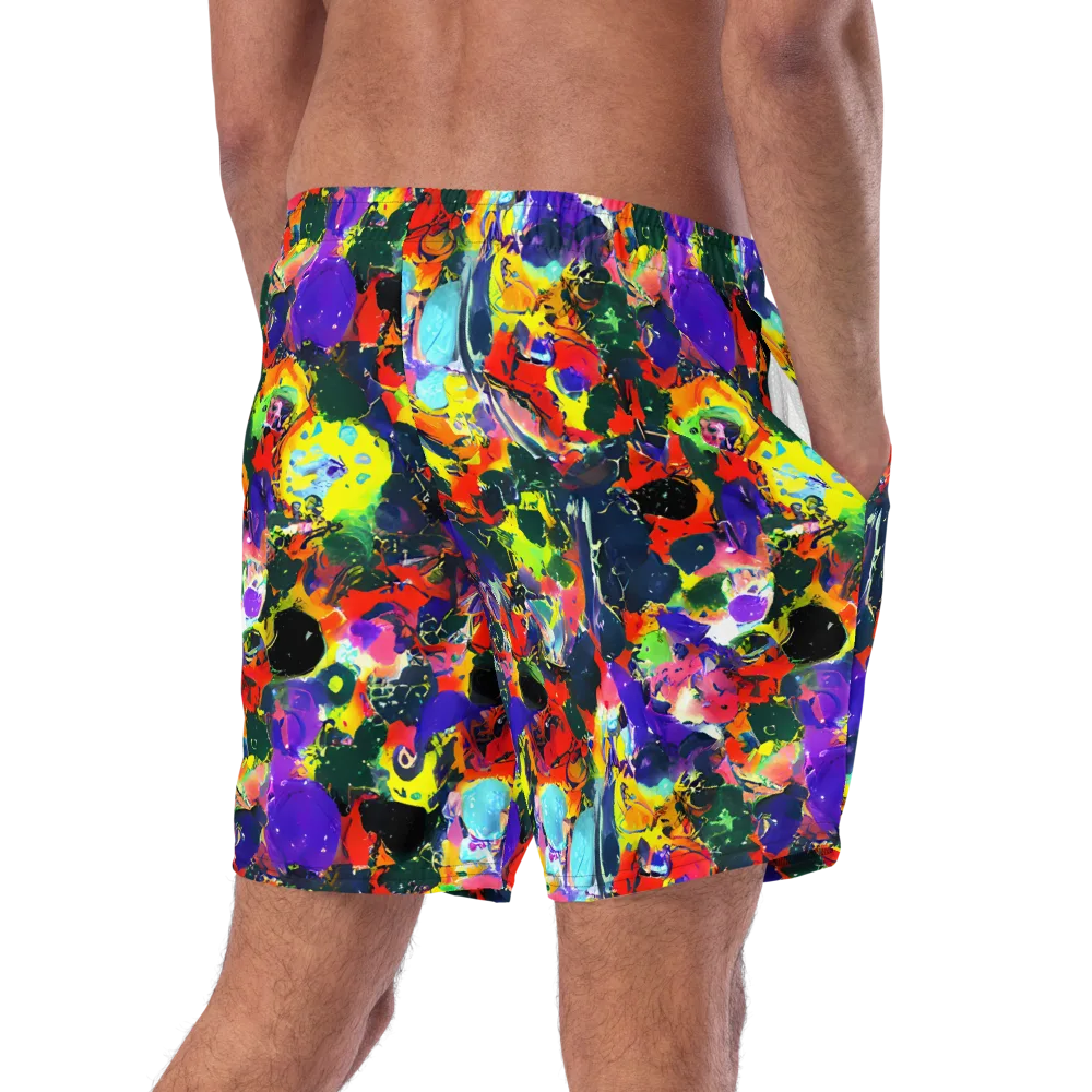 Electric Impasto on Swim Trunks — Right Back