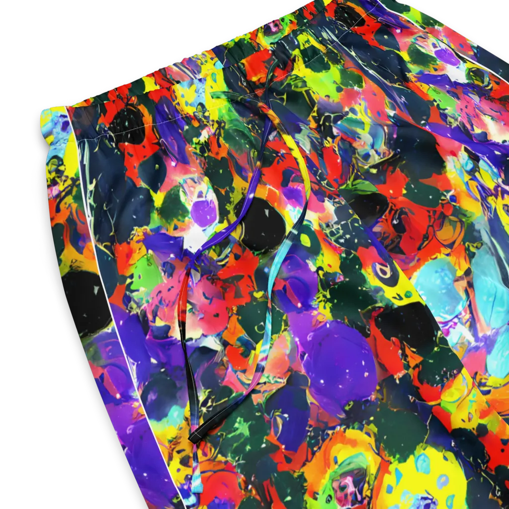 Electric Impasto on Women's Pajama Pants — Product details