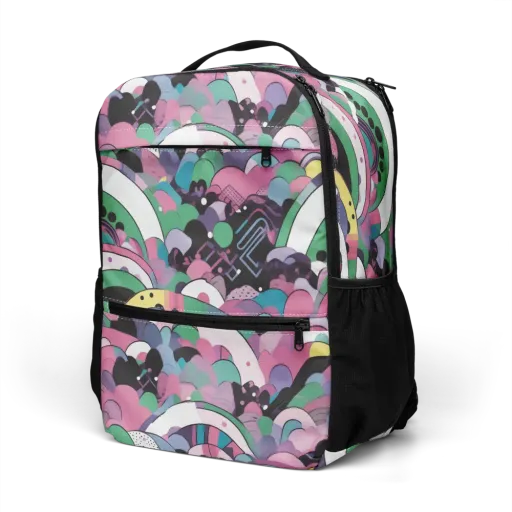Neon Cloudwork on a Utility Backpack