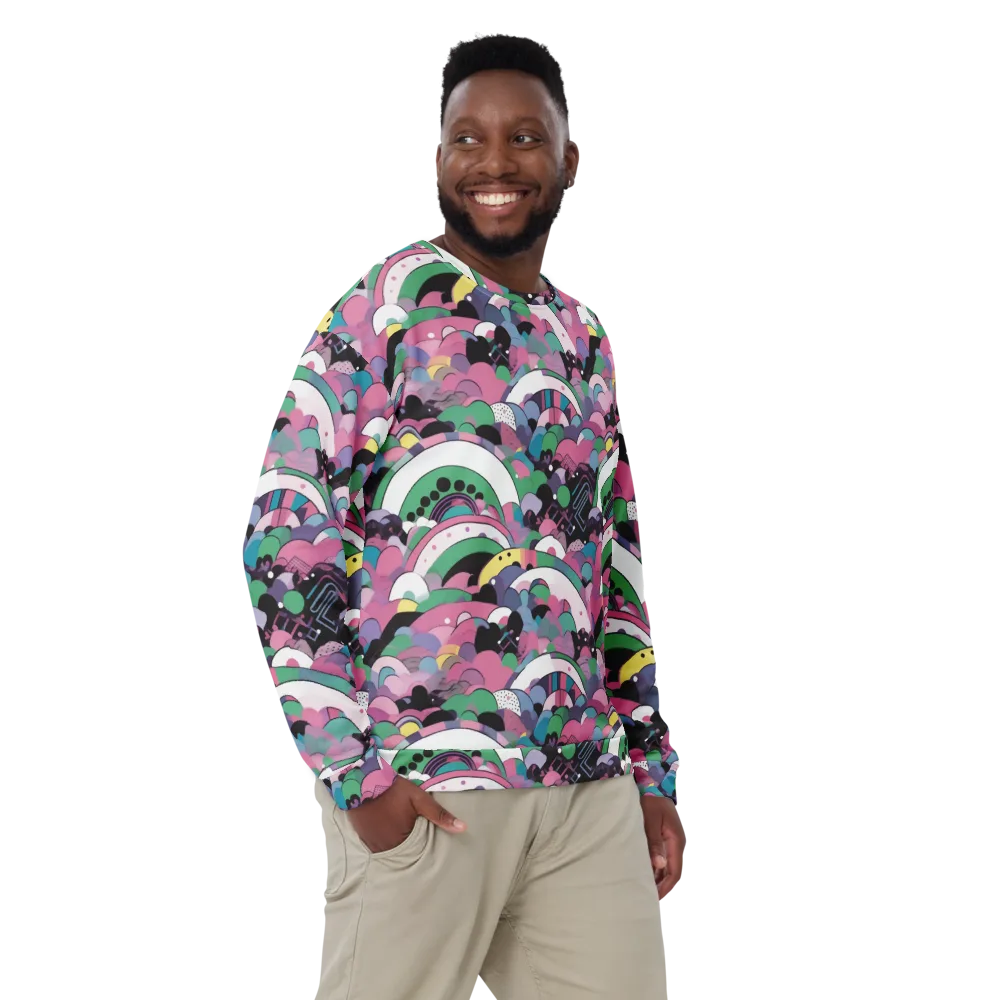 Neon Cloudwork on Sweatshirt — Front