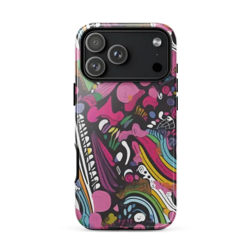 Neon Cabinet on a Tough Case for iPhone®