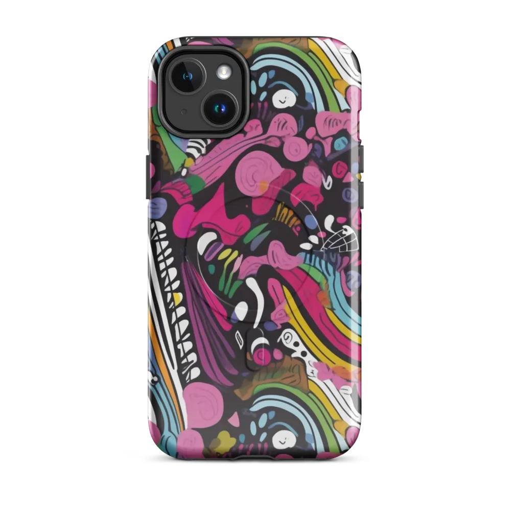 Neon Cabinet on MagSafe Tough Case for iPhone® — Front