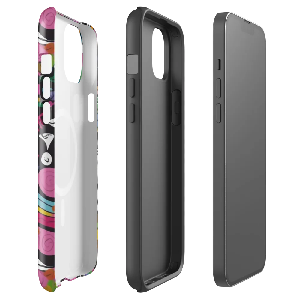Neon Cabinet on MagSafe Tough Case for iPhone® — Front