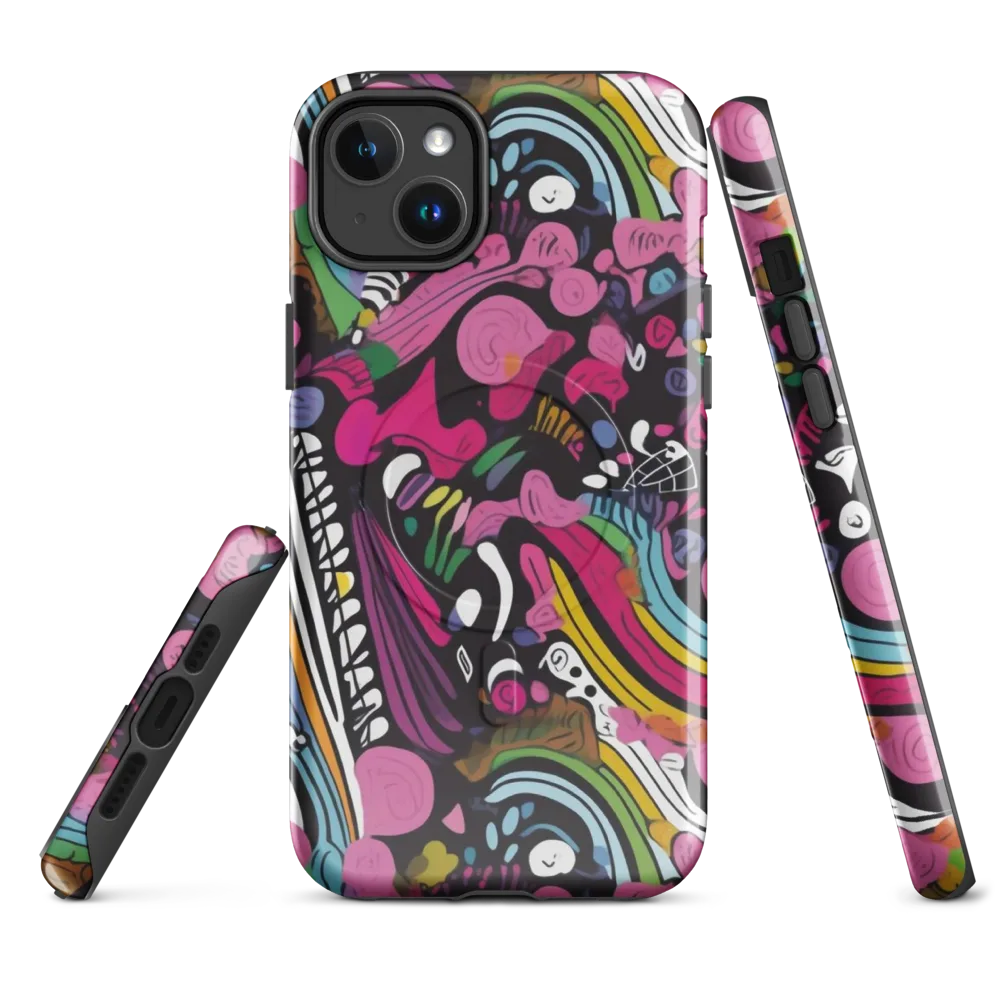 Neon Cabinet on MagSafe Tough Case for iPhone® — Front