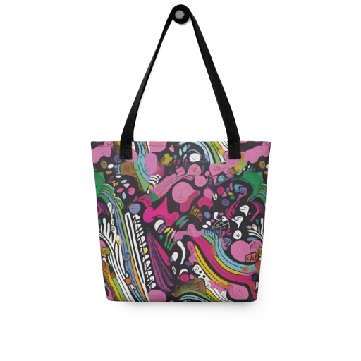 Neon Cabinet on a Tote Bag