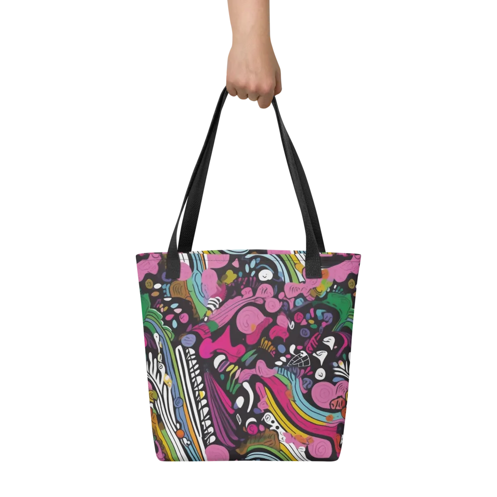 Neon Cabinet on Tote Bag — Front