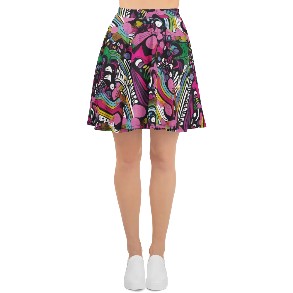 Neon Cabinet on Skater Skirt — Front